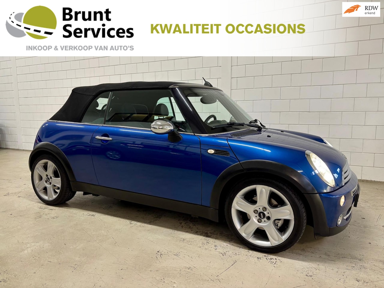 MINI Cabrio - Mini 1.6 Cooper Bj.07|AUTOMAAT|Leer|Xenon|Top Conditie !! - AutoWereld.nl