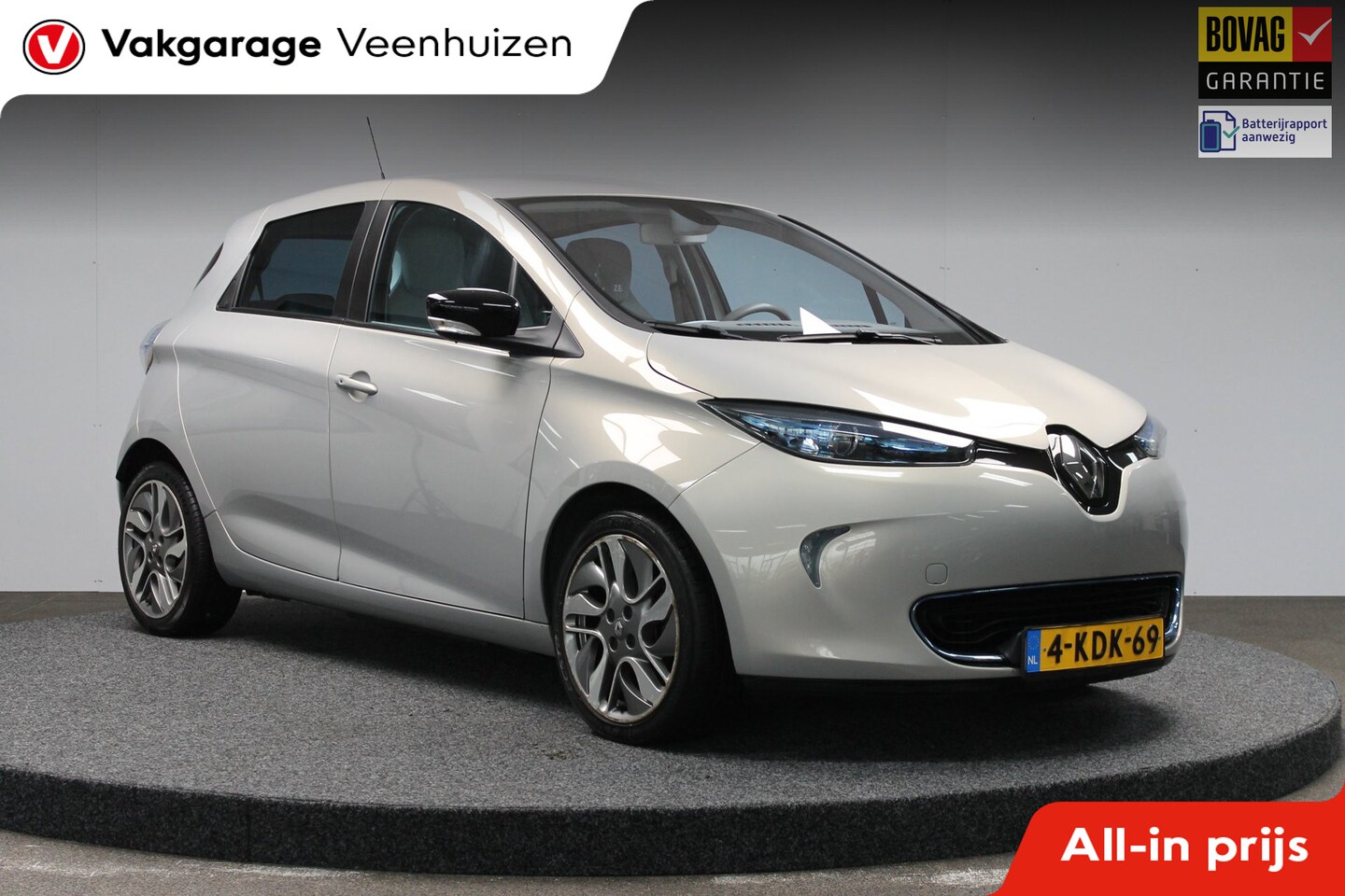 Renault Zoe - Q210 Zen Quickcharge 22 kWh (ex Accu)SOH 85%|Rijklaar prijs|Camera|Navi|Bluetooth|Climate| - AutoWereld.nl