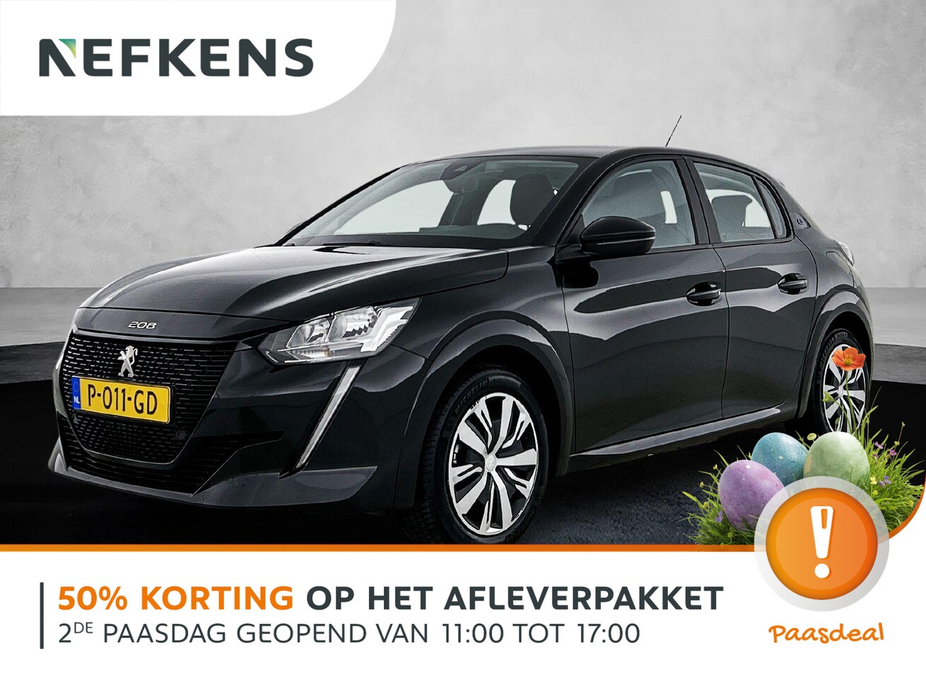 Peugeot e-208 - EV Active 50 kWh 136pk Automaat | Navigatie | Airco | Cruise Control | 16"LMV | Apple Carp - AutoWereld.nl