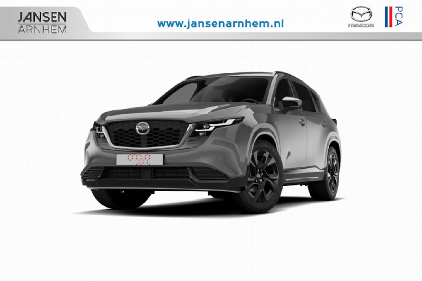 Mazda CX-5 - Homura - Zwart lederen interieur | 19-inch lichtmetalen velgen, Black | Alarmsysteem | Aut - AutoWereld.nl