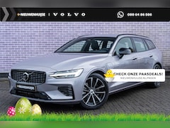 Volvo V60 - 2.0 T6 Plug-in hybrid AWD Plus Dark | Adaptieve Cruise Control | Trekhaak | Stoel + Stuurv