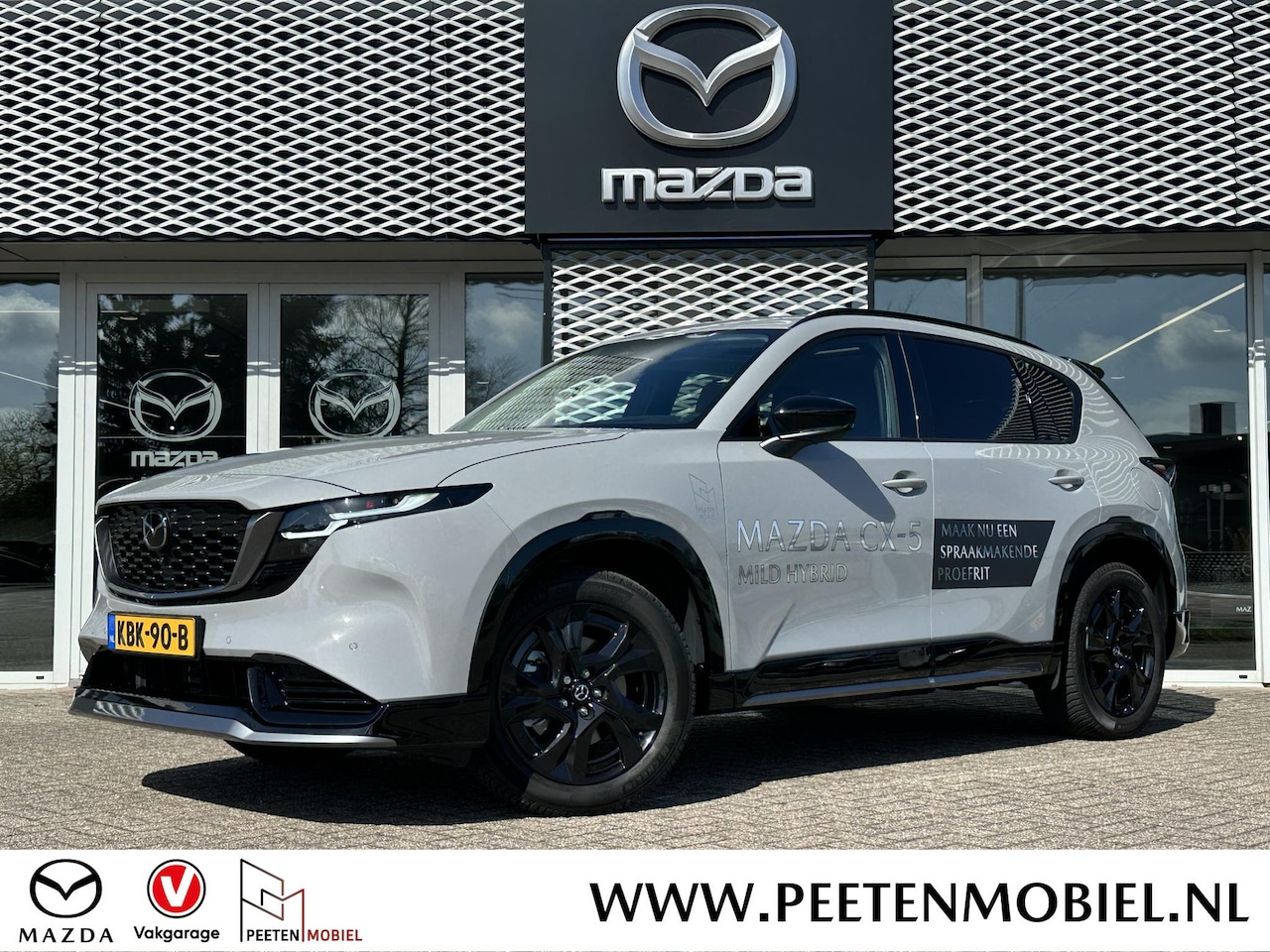 Mazda CX-5 - 2.5 E-SKYACTIV G 141 M HYBRID Homura | TREKHAAK | AERO PAKKET | VEEL ACCESSSOIRES! | - AutoWereld.nl