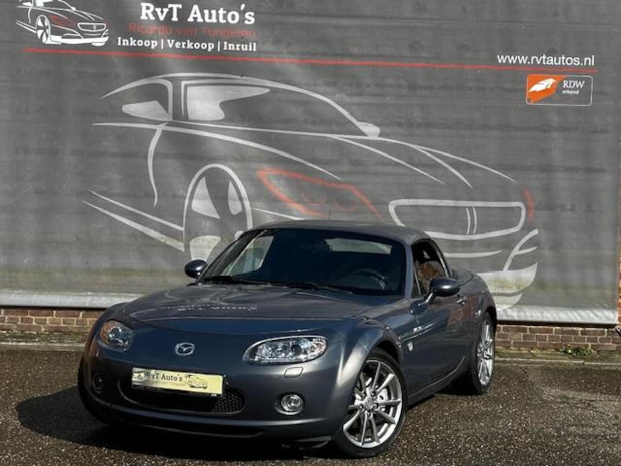 Mazda MX-5 - 1.8 Niseko Comp.gereviseerd,Hard-top,Leder,Bose,Garantie - AutoWereld.nl