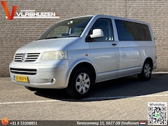 Volkswagen Transporter - 2.5 TDI 300 Trendline Dubbel Cabine | € 4.450, - MARGE | Airco | Cruise | PDC | Trekhaak |