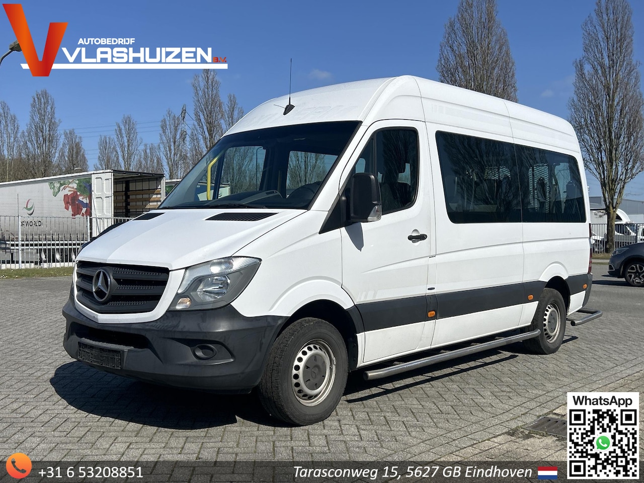Mercedes-Benz Sprinter - 313 2.2 BlueTEC 366 9P. | €8.950,- NETTO! | Euro 6 | Rolstoel Lift | Airco | - AutoWereld.nl