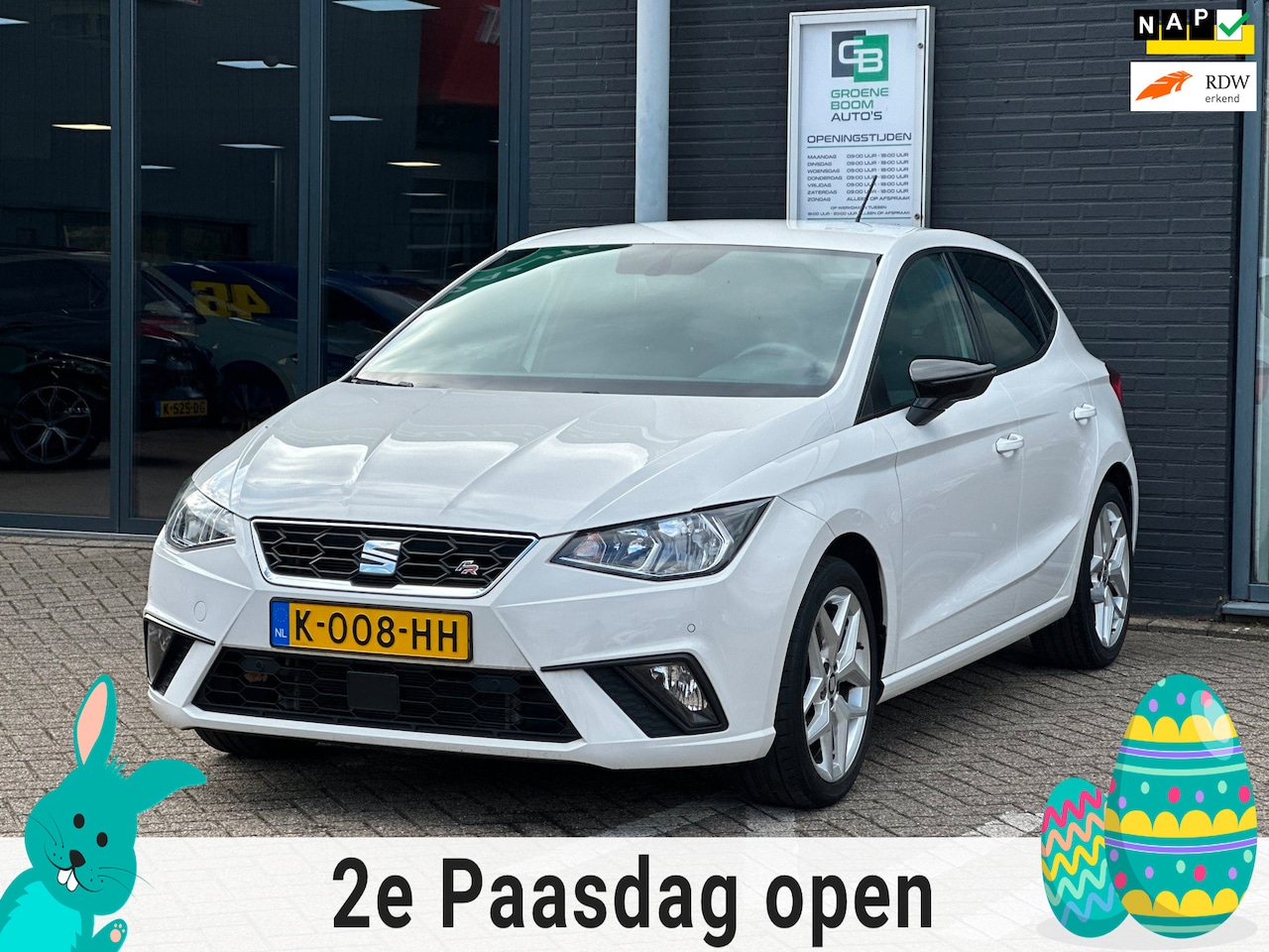 SEAT Ibiza - 1.0 TSI FR Business Intense/CAMERA/CARPLAY/NAVI/NL-AUTO NAP!! - AutoWereld.nl