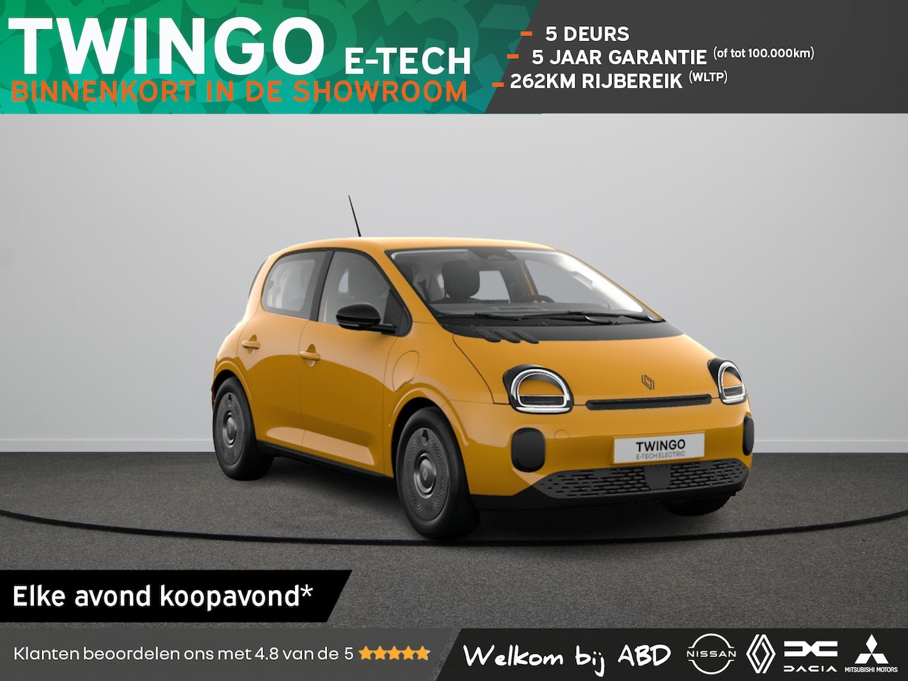 Renault Twingo - Evolution Urban range | LED-achterlichten | LED-dagrijverlichting met specifiek vormgegeve - AutoWereld.nl