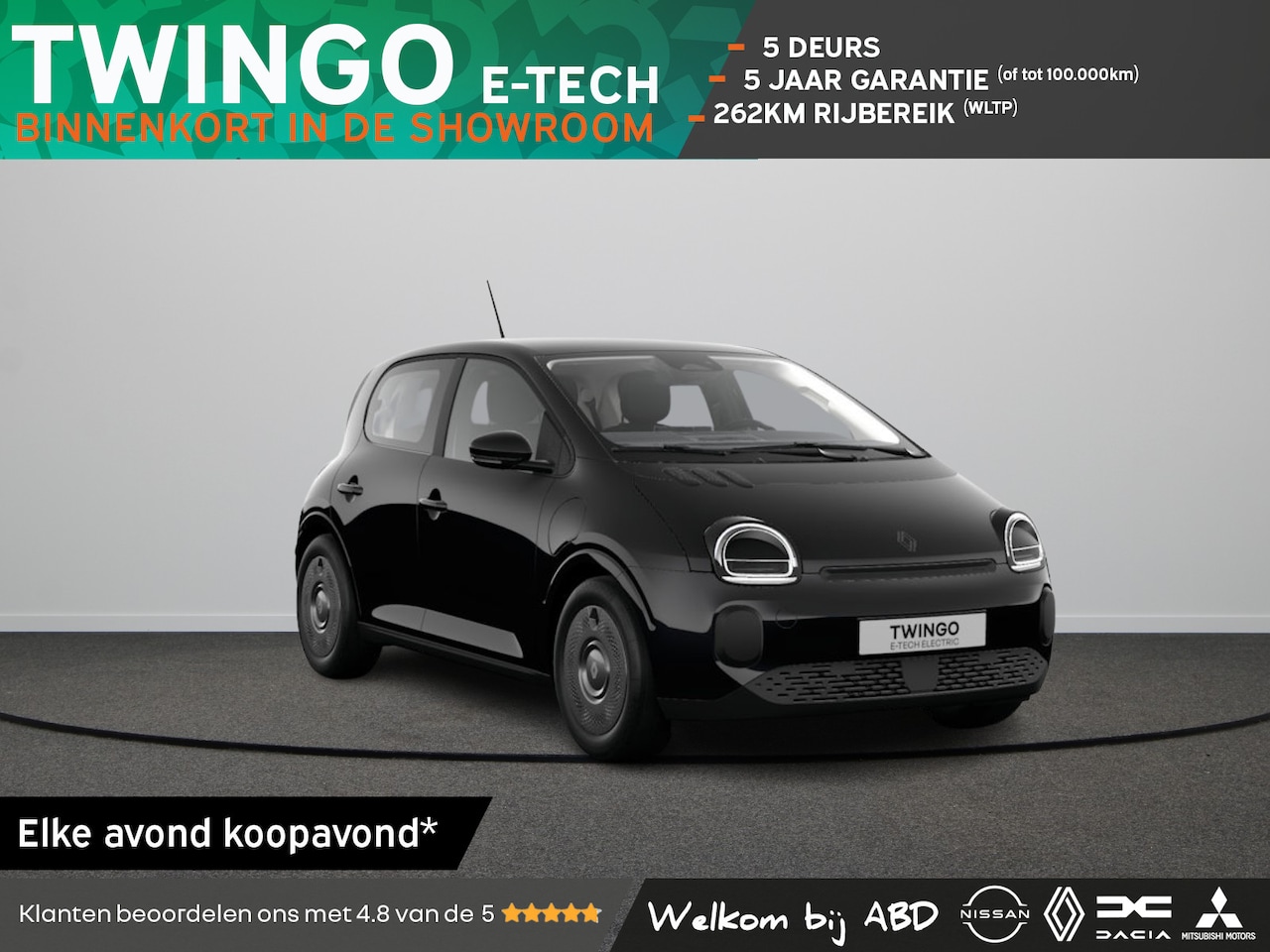 Renault Twingo - Evolution Urban range | LED-achterlichten | LED-dagrijverlichting met specifiek vormgegeve - AutoWereld.nl