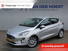 Ford Fiesta - 1.0-100pk EcoBoost Titanium 5drs. Uiterst nette, luxe en zuinige Fiesta. Voalautm. airco,