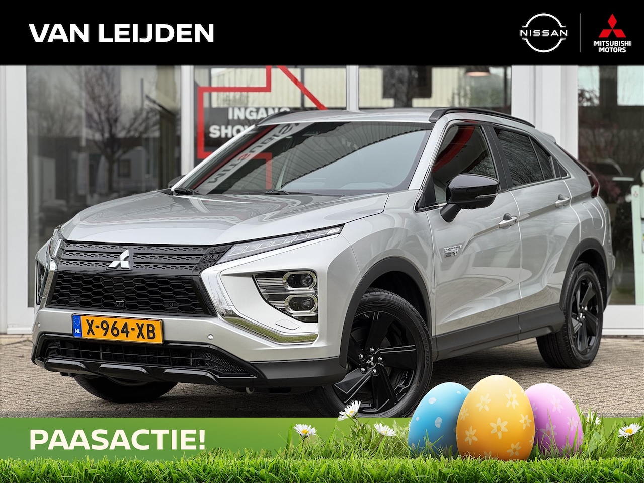 Mitsubishi Eclipse Cross - PHEV Black Edition | Trekhaak | Navigatie | ACC | 360-camera | Blind Spot | Apple CarPlay - AutoWereld.nl