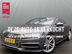 Audi A7 Sportback - BWJ 2016 1.8 TFSI 191 PK Pro Line S AUTOMAAT | FULL LED | STOELVERW. | LEDER | CAMERA | EL