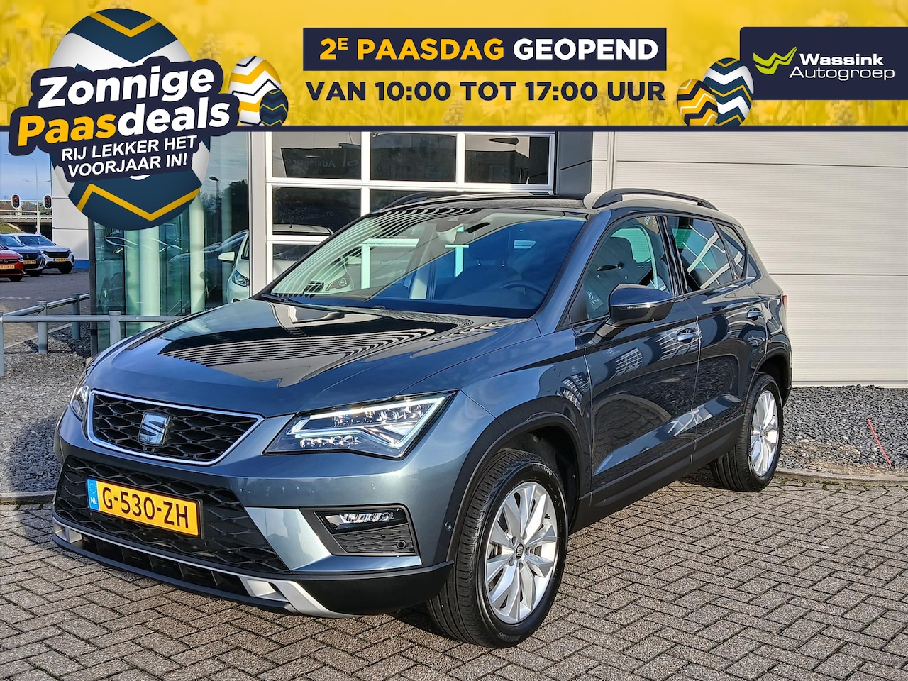 SEAT Ateca - EcoTSI 115 pk Style Business Intense | Trekhaak | Camera | AndroidAuto connectivity en App - AutoWereld.nl