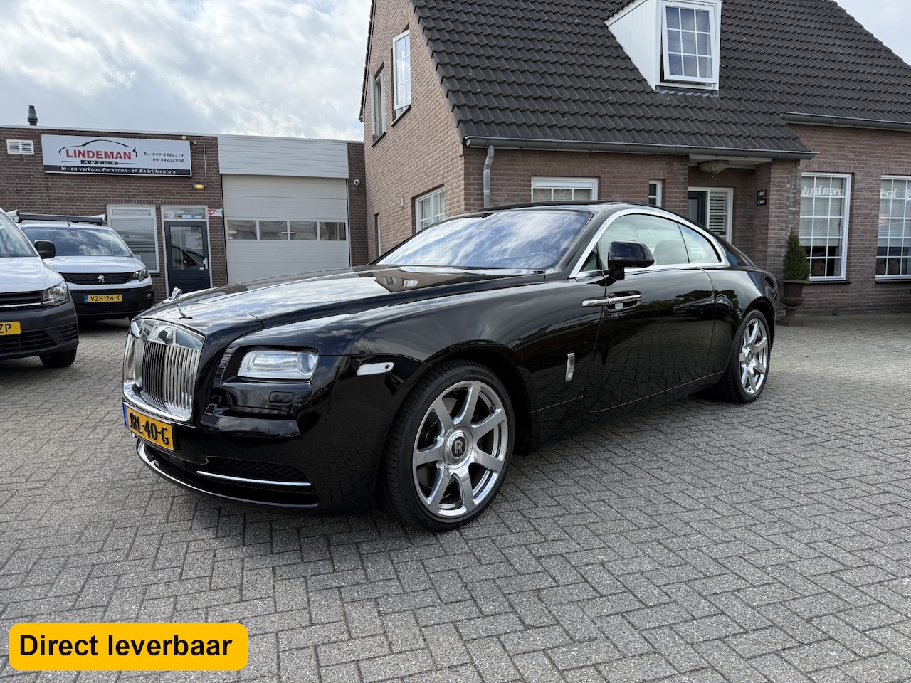 Rolls-Royce Wraith - 6.6 V12 Panoramadak Head-up 360 Camera 21" - AutoWereld.nl
