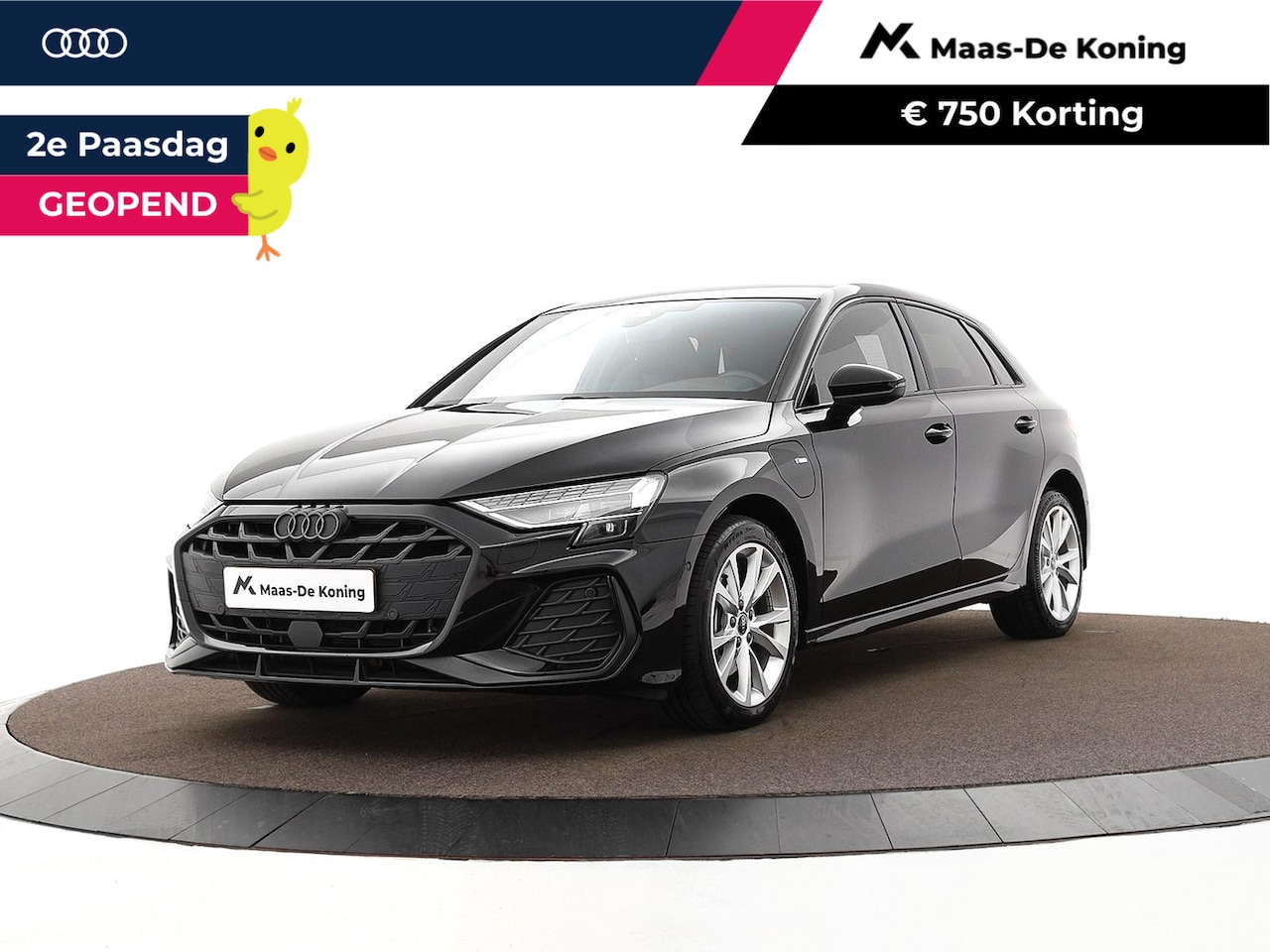 Audi A3 Sportback - 40 TFSIe 204pk S-tronic S edition · Camera · Apple/Android Car Play · Navigatie · Stoelver - AutoWereld.nl