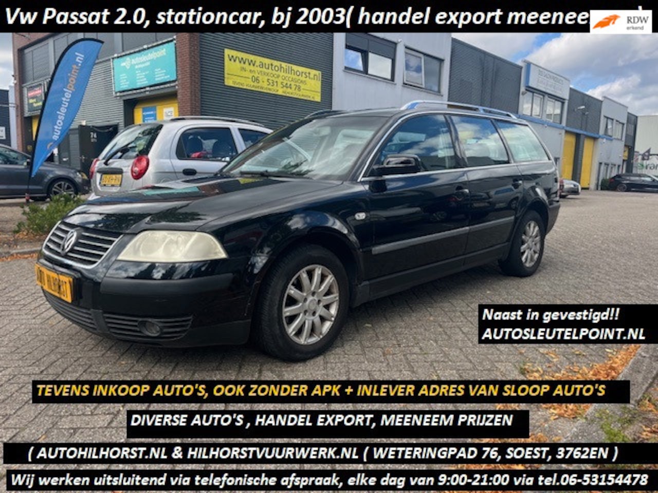 Volkswagen Passat Variant - 2.0-20V Arctic 2.0-20V Arctic , kijk op onze foto's, a.u.b. ( uitsluitend via telefonische afspraak ) - AutoWereld.nl