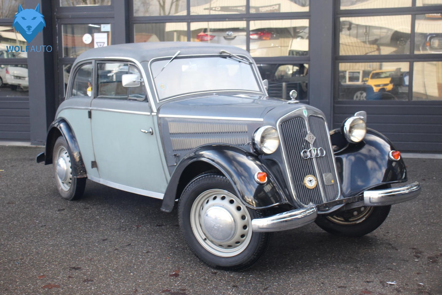 DKW IFA - AUDI F8 1954 oldtimer auto! ZEER UNIEK 2T - AutoWereld.nl