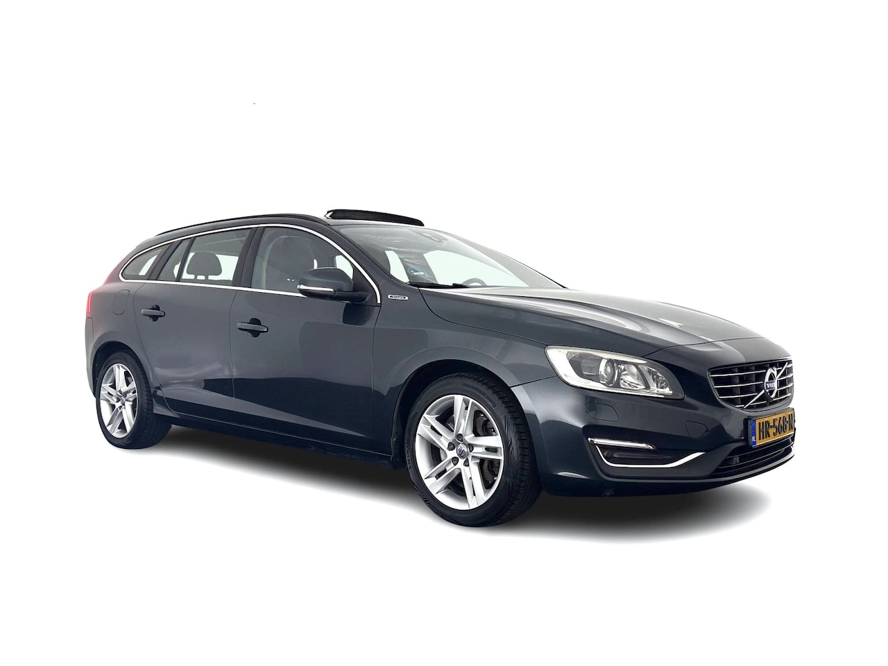 Volvo V60 - 2.4 D6 Twin Engine Summum AWD (Plug-in) Aut. *PANO | LEATHER | XENON | MEMORY-PACK | NAVI- - AutoWereld.nl