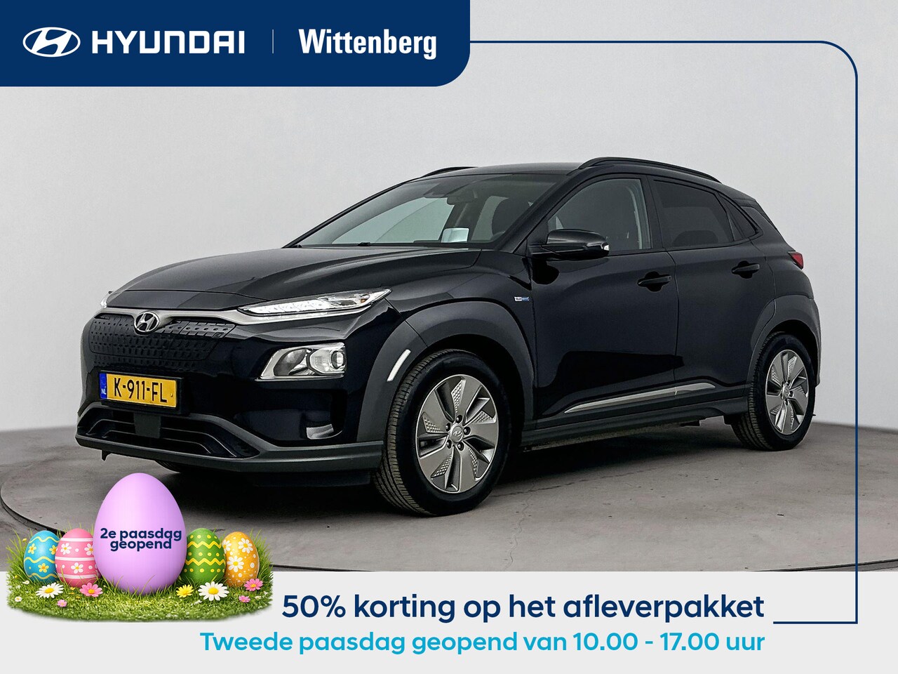 Hyundai Kona Electric - EV FASHION 64 kWh | DODEHOEK DETECTIE | PDC | 3 FASEN | WARMTEPOMP | CAMERA | CLIMA | CRUI - AutoWereld.nl