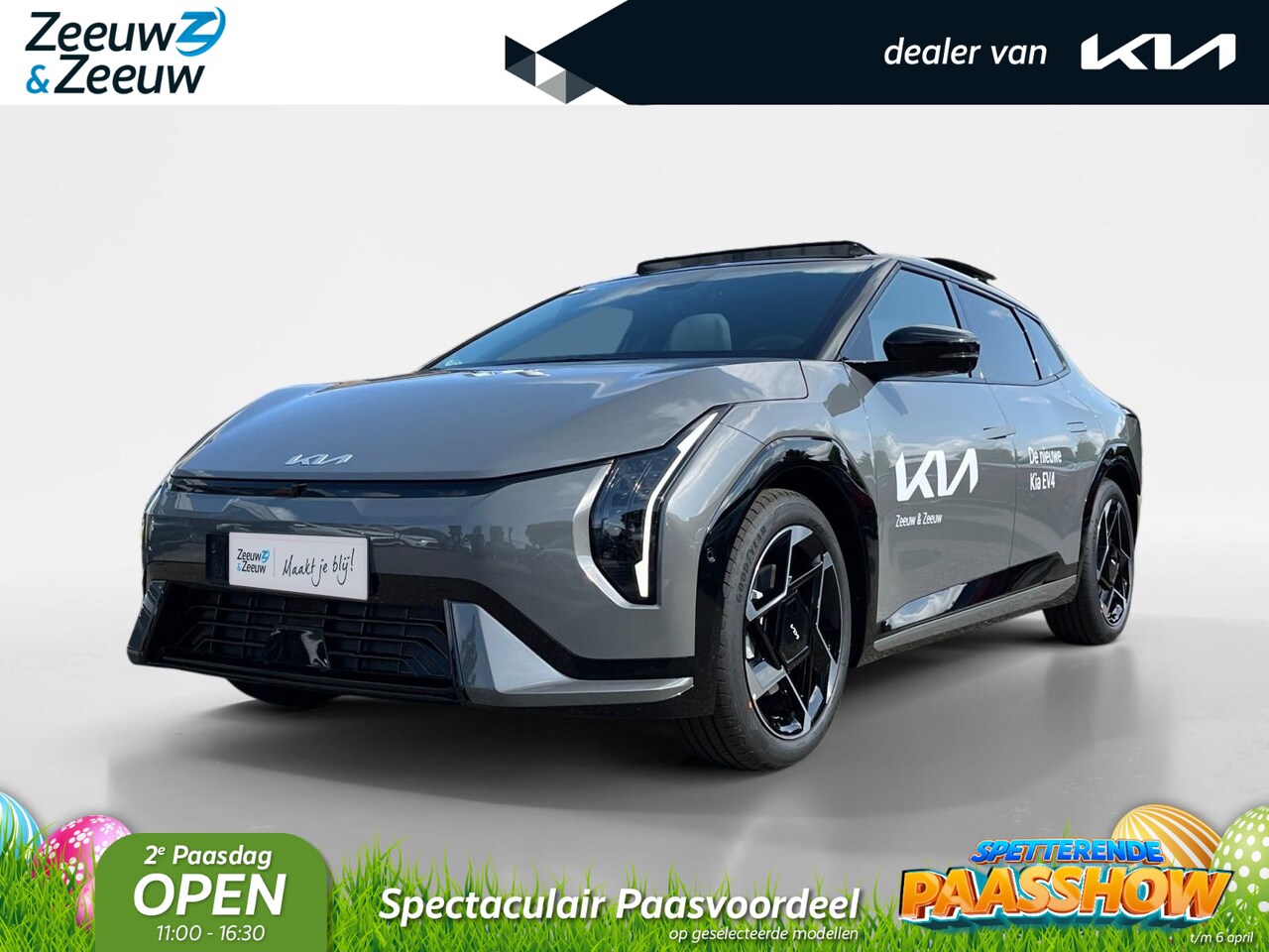 Kia EV4 Fastback - GT-PlusLine 81.4 kWh | NIEUW MODEL | 204 pk | 612 km actieradius | NU €3000,- Inruilpremie - AutoWereld.nl
