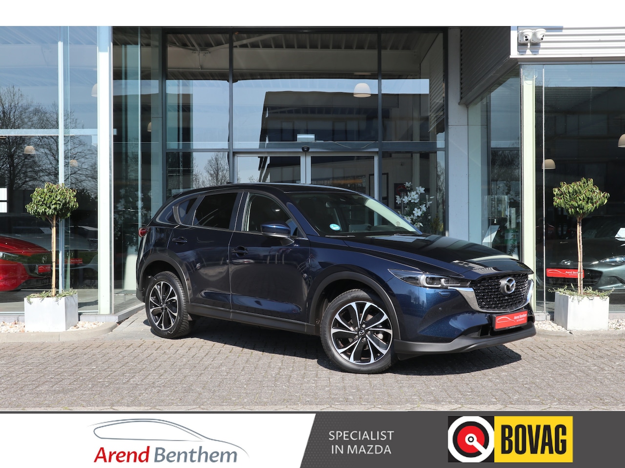 Mazda CX-5 - 2.0 e-SkyActiv-G M Hybrid 165 Advantage Automaat / 360 Camera / Trekhaak / Navi / Clima / - AutoWereld.nl