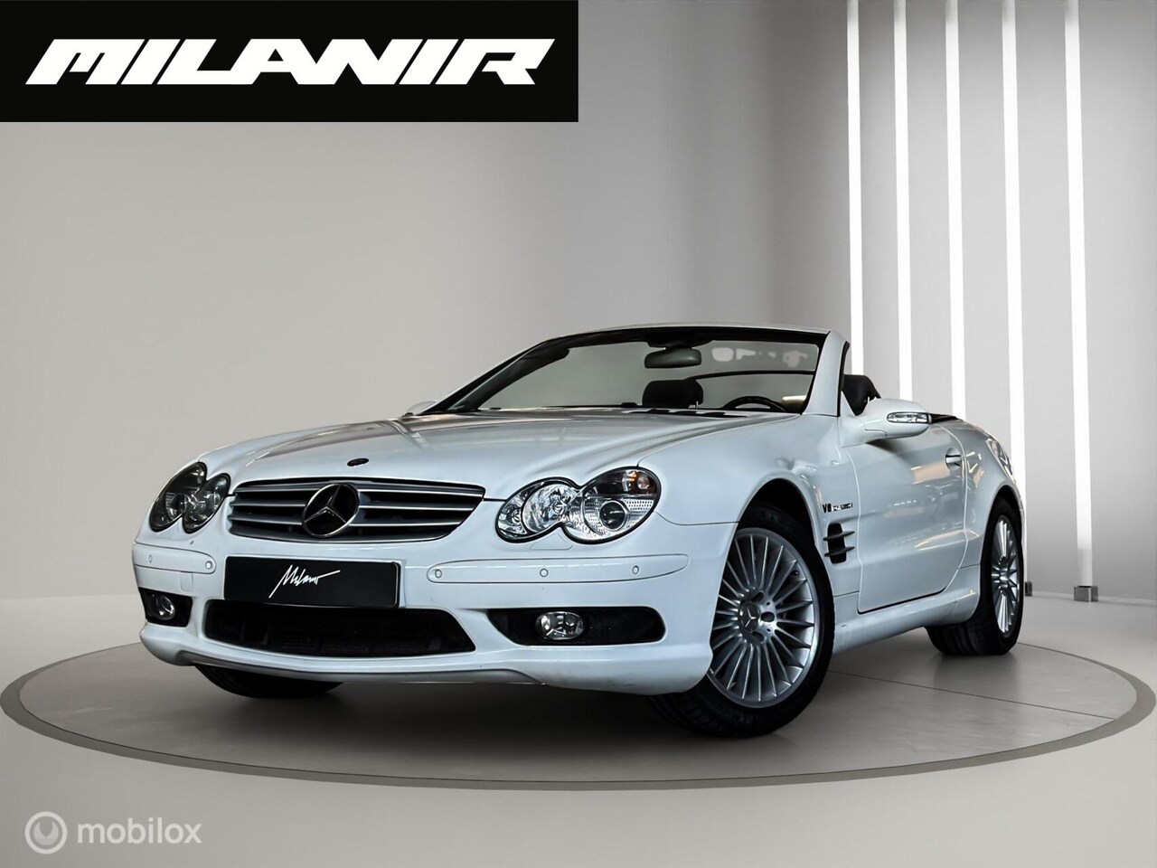Mercedes-Benz SL-klasse Cabrio - AMG 55 |Memory |500PK |Koeling |Leder - AutoWereld.nl