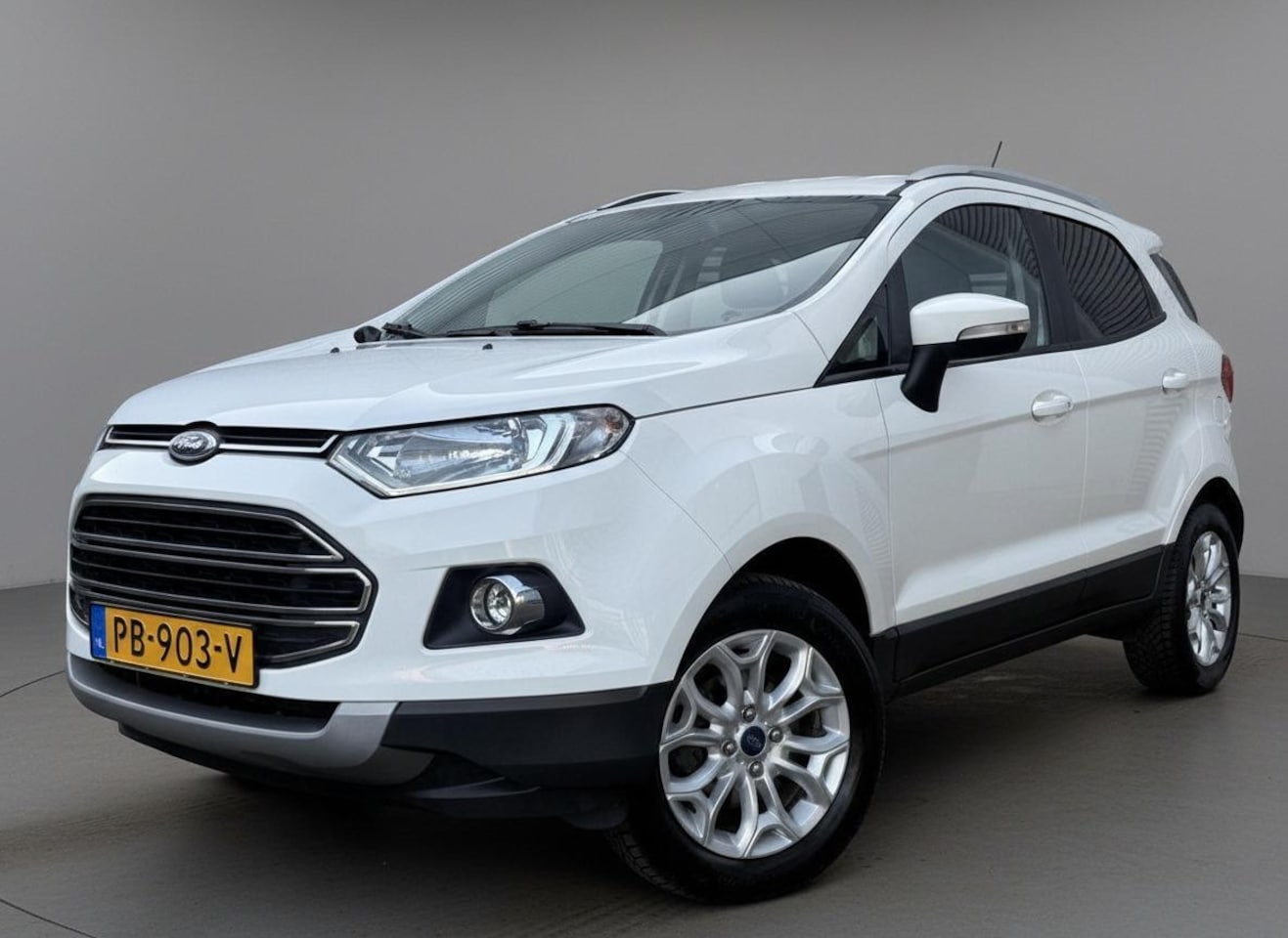Ford EcoSport - 1.0 EcoBoost Titanium Airco Cruise Led Navi 17 perfecte staat vol opties onderhoud histori - AutoWereld.nl