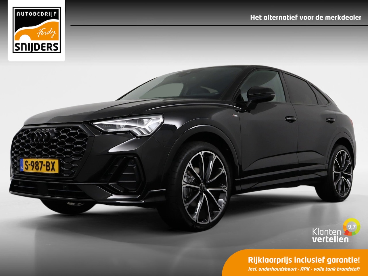 Audi Q3 Sportback - 35 TFSI S-Line Edition | Black-Optic | Elek. Klep | Navi | DAB+ | Camera - RIJKLAAR - AutoWereld.nl