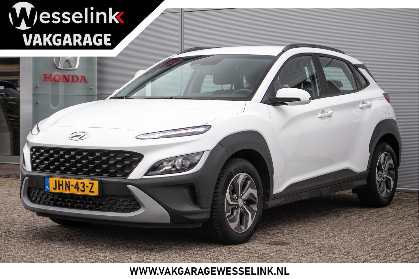Hyundai Kona - 1.6 GDI HEV Comfort Smart Navigatie | Krell audio | all season banden - AutoWereld.nl