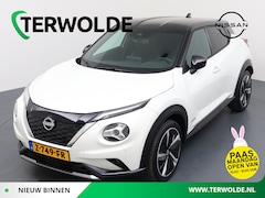 Nissan Juke - 1.6 Hybrid N-Design | Stoel-, Stuur- & Voorruitverw. | | Parkeercamera | Navigatie |