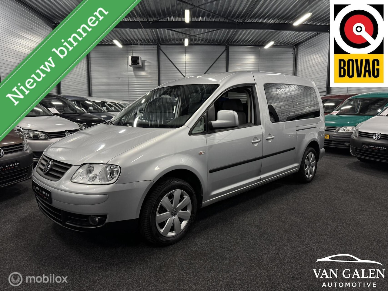 Volkswagen Caddy Maxi - 1.6 Comfortline 7p. Airco|Clima|Pdc - AutoWereld.nl