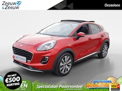 Ford Puma - 1.0 EcoBoost Hybrid Titanium X First Edition 1e Eigenaar | Metallic lak | Schuif/kanteldak