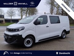 Opel Vivaro Electric - L3 75 kWh DC 136pk | Dubbele Cabine | 5-persoons | NAVI | Multimedia | Apple Carplay | And