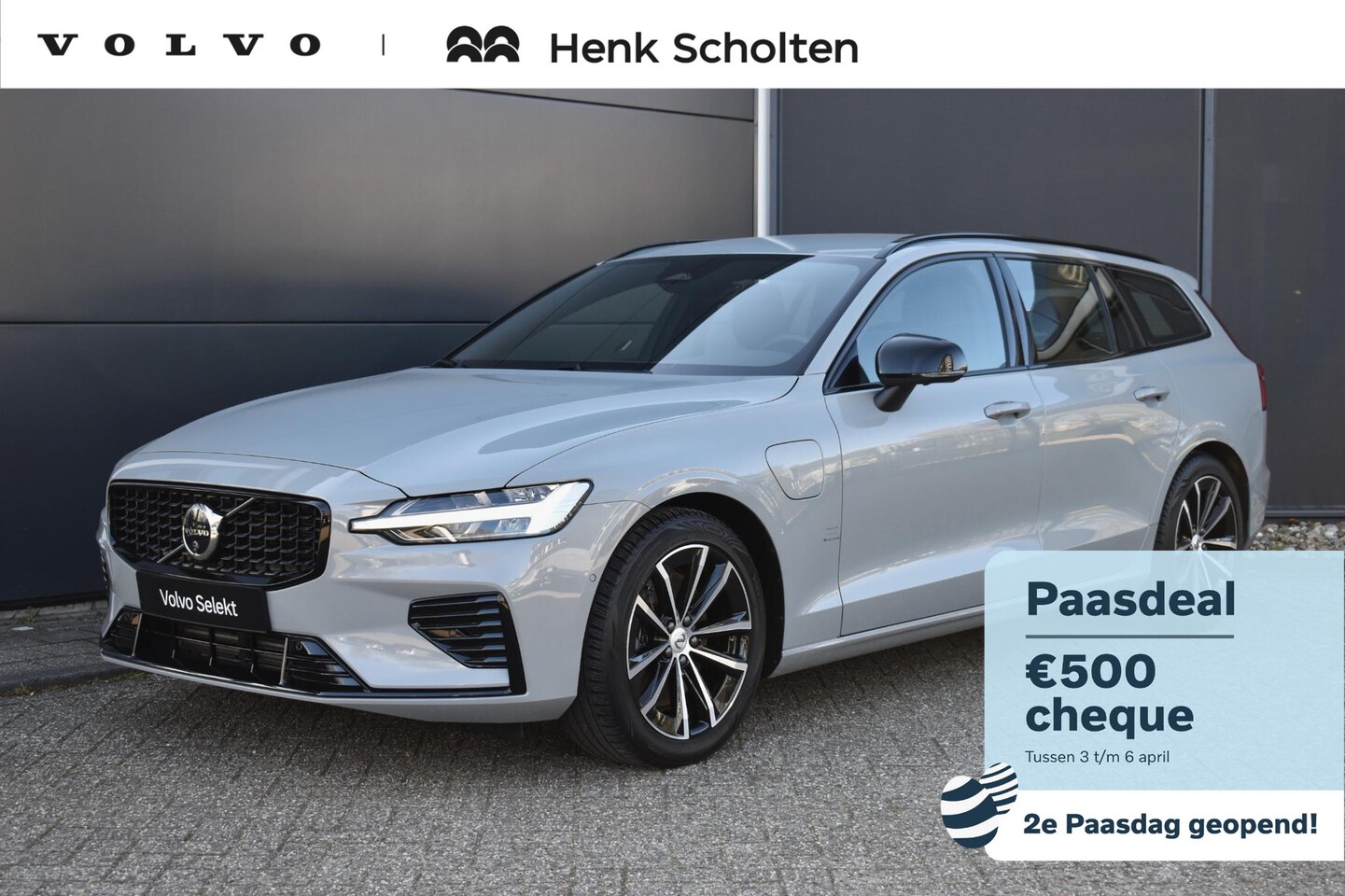 Volvo V60 - T6 Plug-in hybrid AWD Plus Dark | Trekhaak | 360 graden camera | Verwarmbare voorstoelen, - AutoWereld.nl