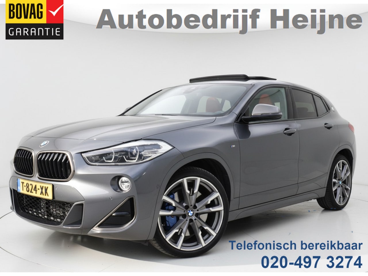 BMW X2 - M35iA 306PK HIGH EXECUTIVE M-SPORT HARMAN-KARDON/CAMERA/PANORAMADAK - AutoWereld.nl