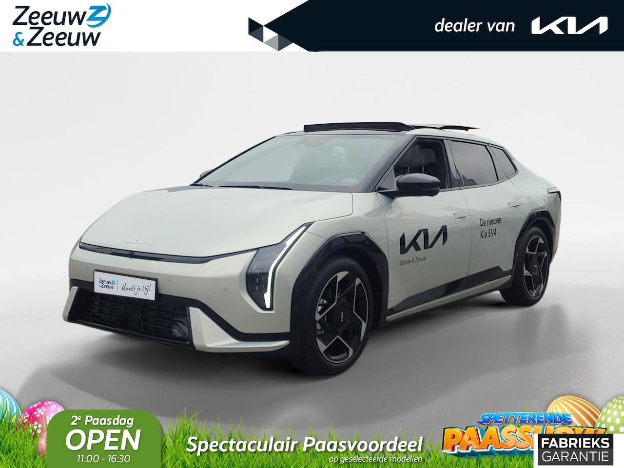 Kia EV4 - GT-PlusLine 81.4 kWh Meest luxe uitvoering | 204 PK | Fabrieksgarantie t/m 6-9-2032 + 3x 1 - AutoWereld.nl