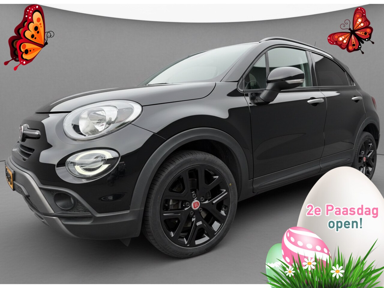 Fiat 500 X Cross - 1.3 FireFly Turbo 150pk Aut. 18inch | U-connect | Clima * 2e Paasdag vanaf 10u geopend! - AutoWereld.nl