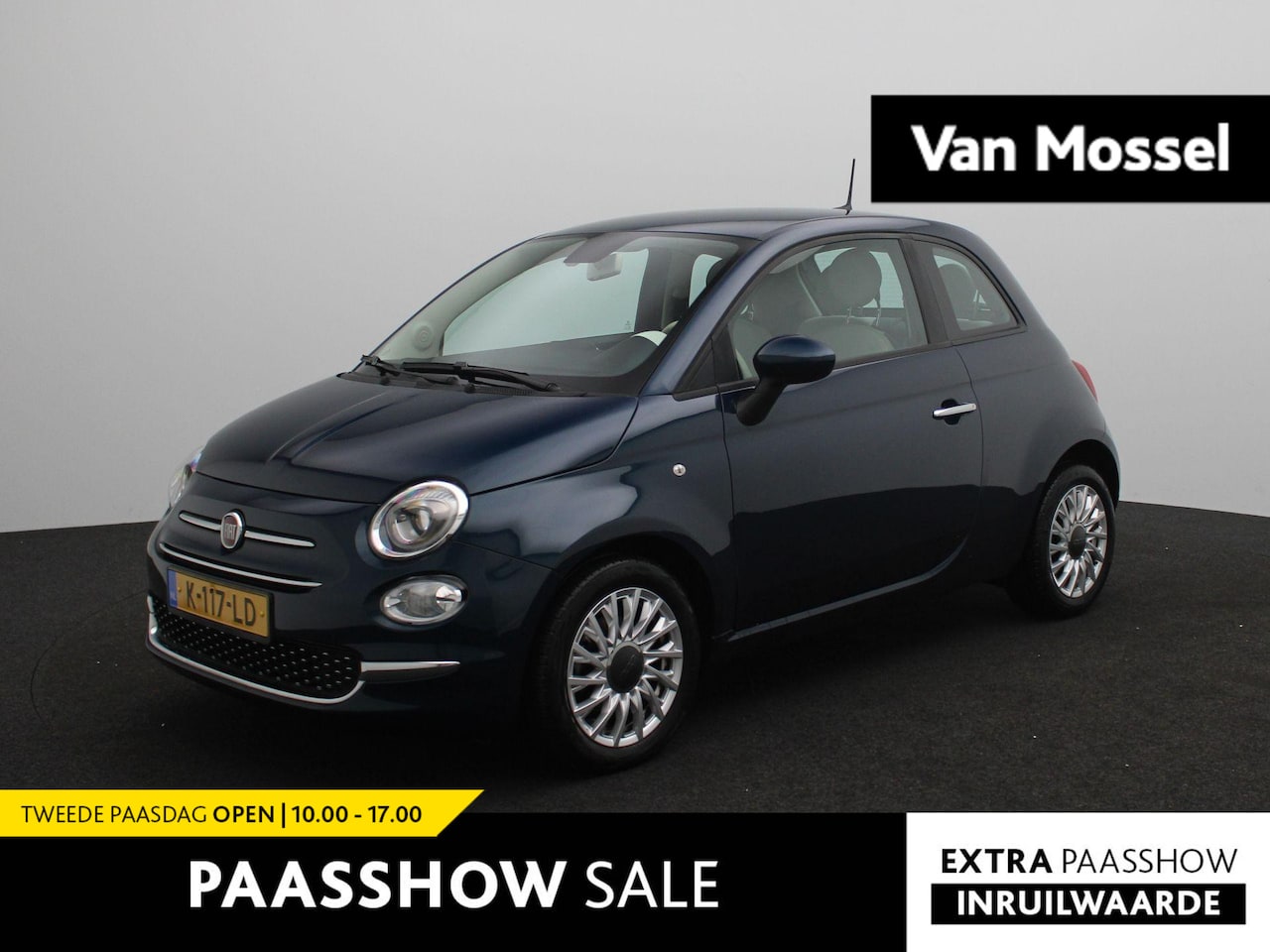 Fiat 500 - 1.0 Hybrid Lounge | Extra Paasvoordeel !! | Lichtmetalen Velgen | DAB | Lage KM. Stand | - AutoWereld.nl