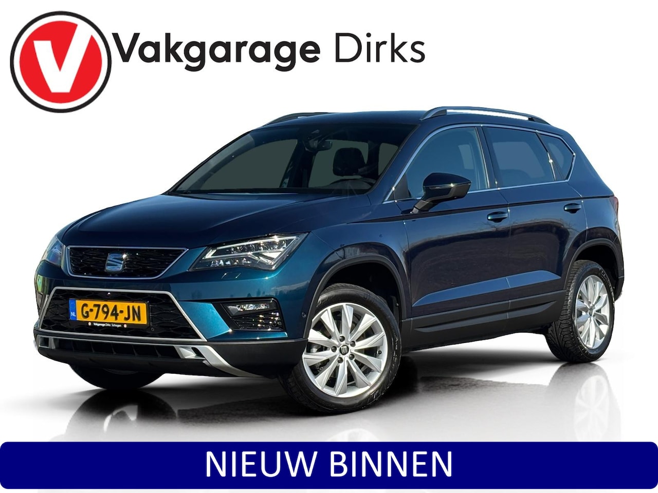 SEAT Ateca - 1.5 TSI 150 PK DSG Xcellence Intense ✅ ACC ✅ 360CAM ✅ LED - AutoWereld.nl