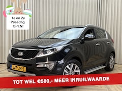 Kia Sportage - 1.6 GDI Dealer Onderhouden / Leder / Afn. Trekhaak / Camera / Stoelverwarming / Navigatie