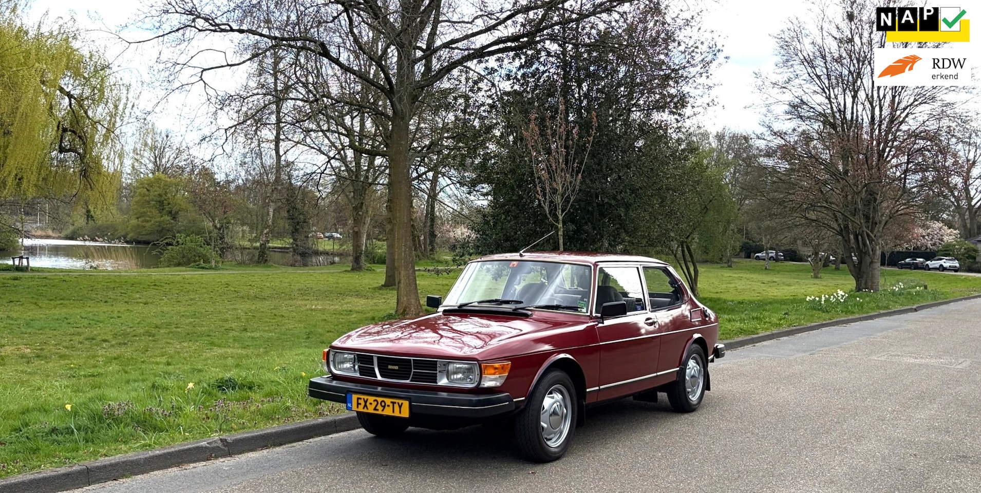 Saab 99 - 2.0 GL H4 Roestvrij, 169.944 km en volledig origineel. - AutoWereld.nl