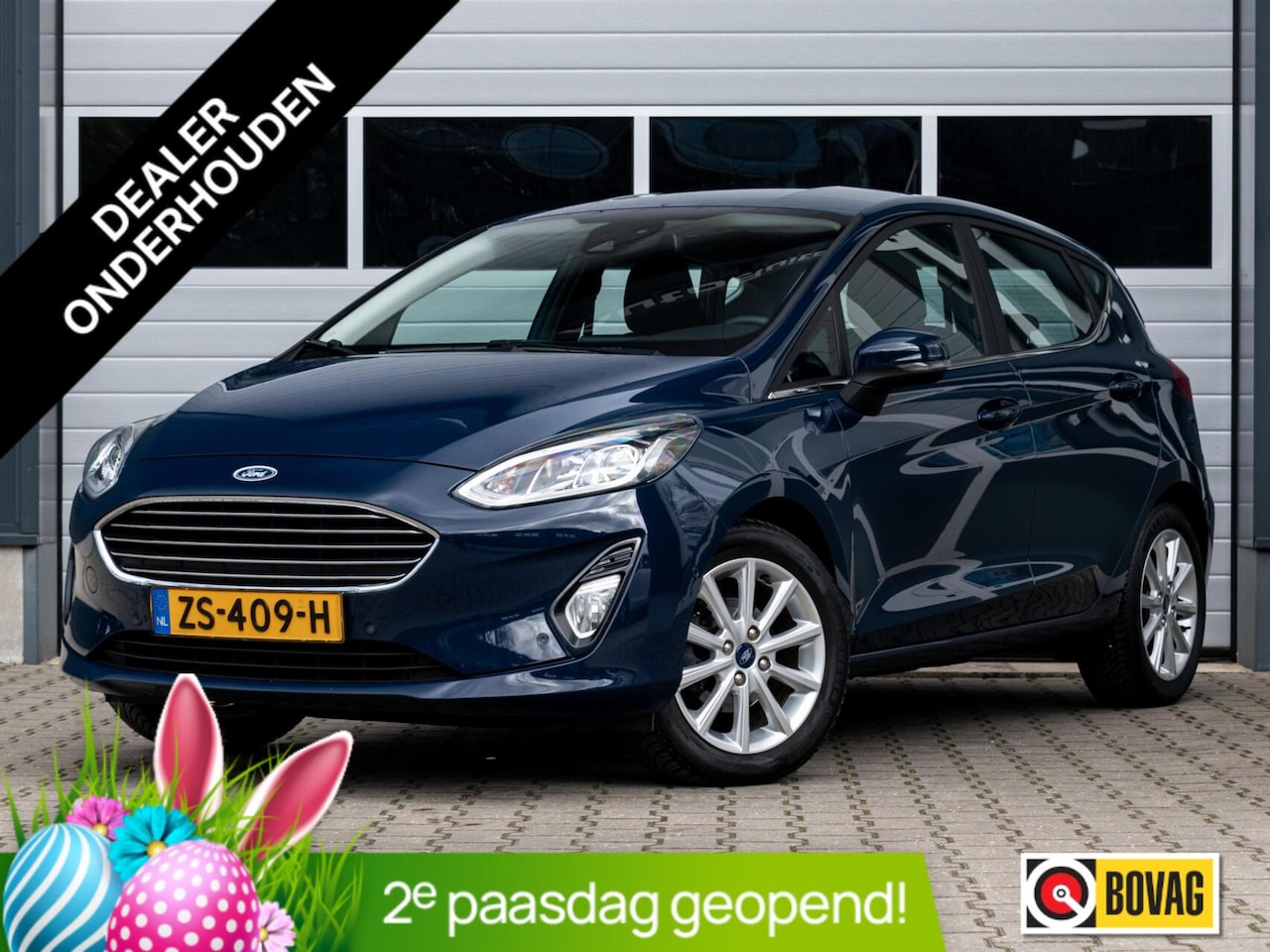 Ford Fiesta - 1.0 EcoBoost Titanium|1e Eigenaar|CLIMATE|CAMERA|KEYLESS|CARPLAY||PDC|CRUISE|NAVI - AutoWereld.nl