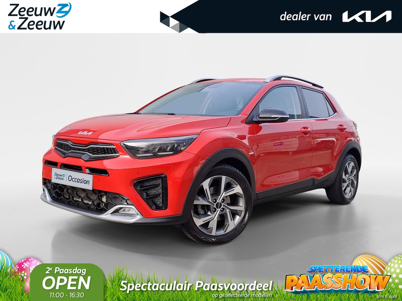 Kia Stonic - 1.0 T-GDi MHEV GT-PlusLine 1e Eigenaar | Schuif-/kanteldak | Metallic lak | Fabrieksgarant - AutoWereld.nl