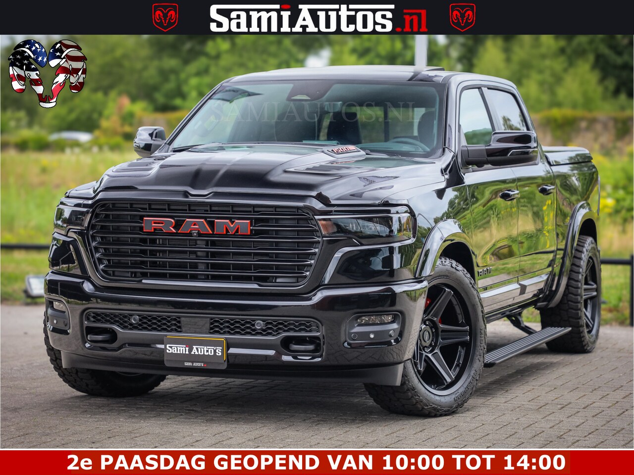 Dodge Ram 1500 - Night Premium | Full Option | De Meest Luxe Pick-Up in zijn Klasse | Comfortabele Dubbele - AutoWereld.nl