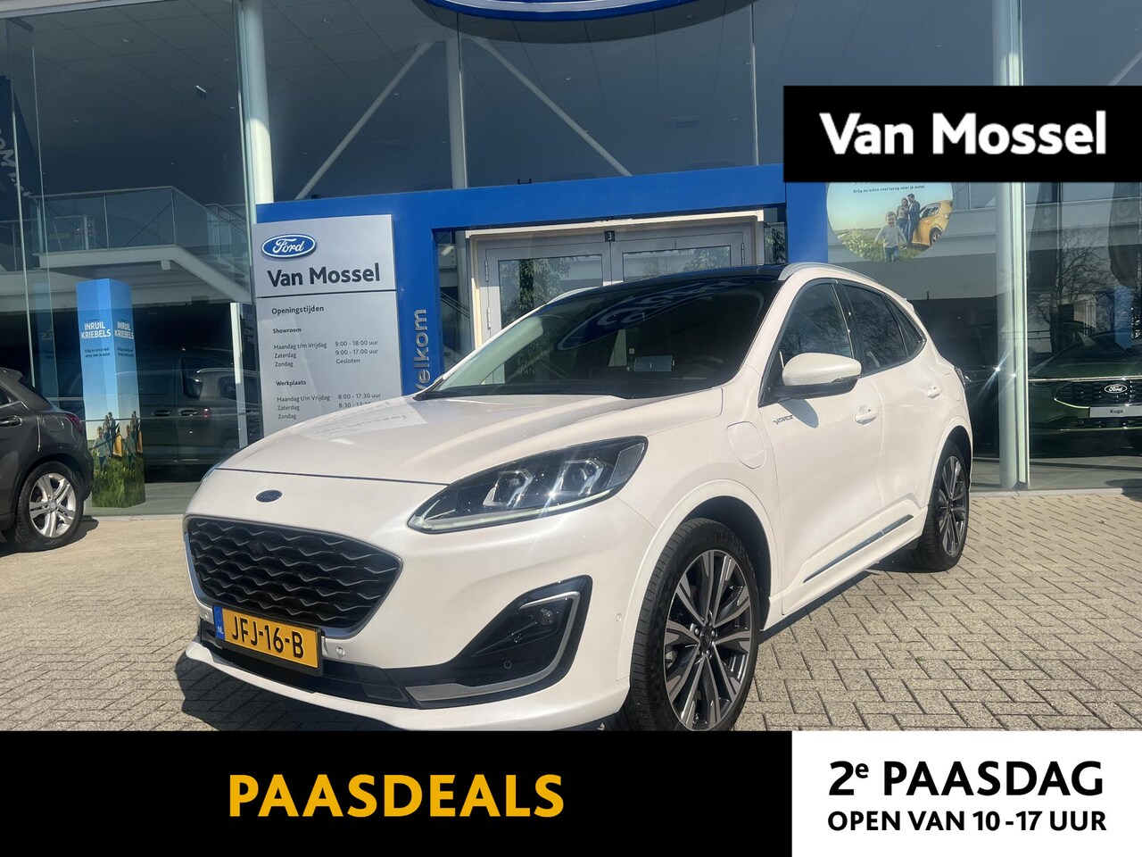 Ford Kuga - 2.5 PHEV Vignale | Head-up display | 20-inch | Stoel/stuur voorruitverwarming | Dodehoekde - AutoWereld.nl
