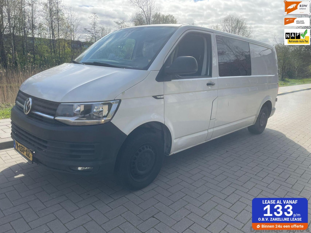 Volkswagen Transporter - 2.0 TDI L2H1 DC Comfortline Plus 2.0 TDI L2H1 DC Comfortline Plus - AutoWereld.nl