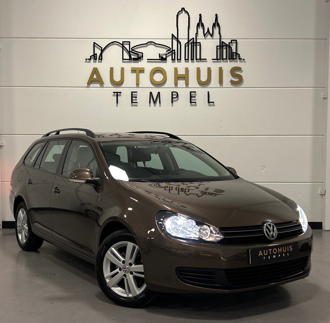 Volkswagen Golf Variant - 1.6 TDI Trendline BlueMotion Nap Airco Navi Climate Trekhaak - AutoWereld.nl