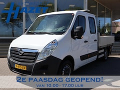 Opel Movano - 2.3 CDTI BITURBO 145 PK HIAB 017T LAADKRAAN OPEN LAADBAK PICK-UP
