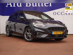 Ford Focus Wagon - 1.5 EcoBoost ST Line X Business+Led+Leder+Pano-dak+stuur&stoel-verw+elek-Klep+trekhaak = B