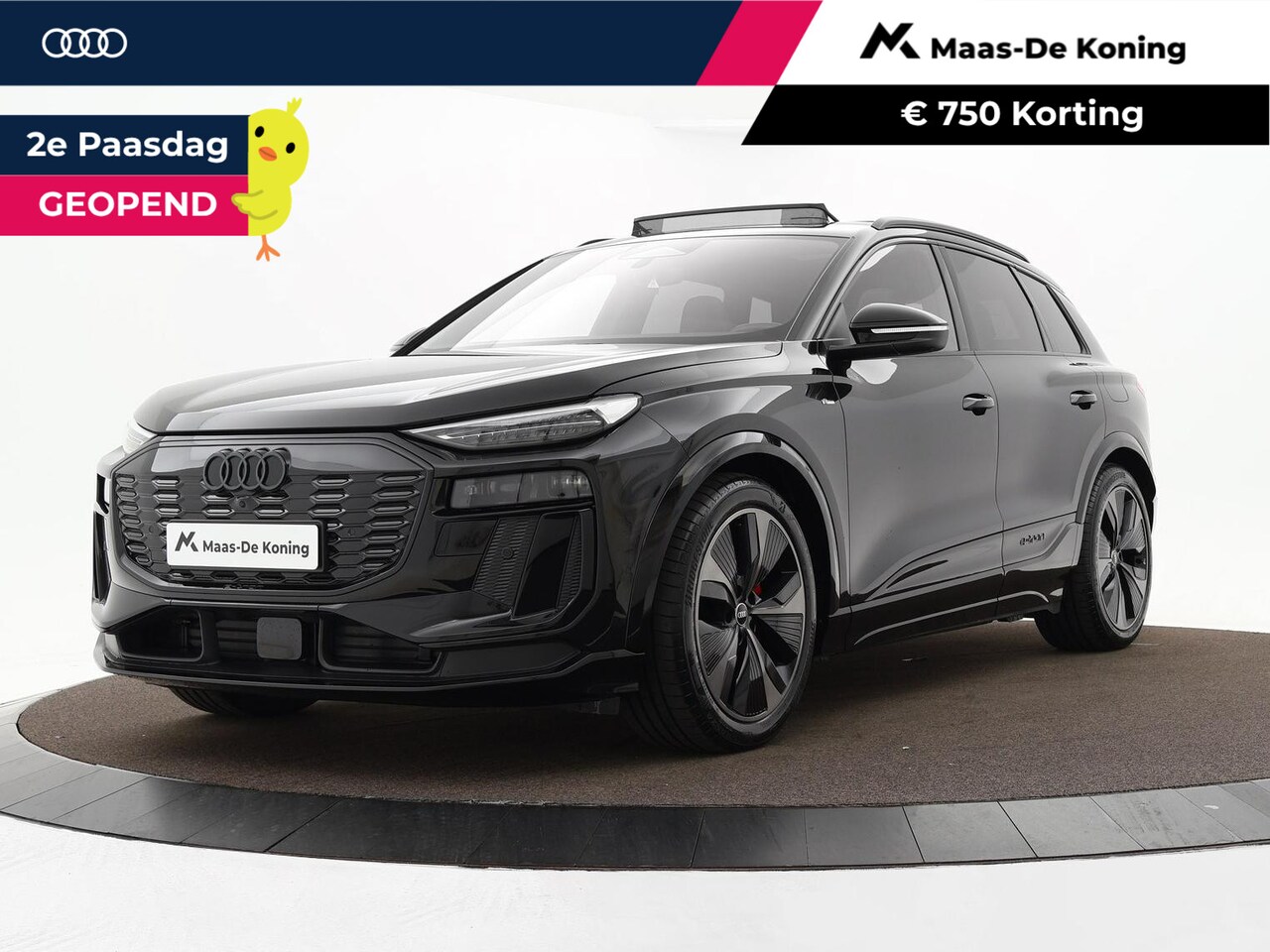 Audi Q6 e-tron - 100kWh 306pk S Edition Performance · 360 Camera · Panoramadak · Luchtvering · B&O Audio · - AutoWereld.nl