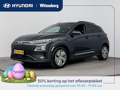 Hyundai Kona Electric - EV Premium 64 kWh | SoH 96% | Leer | Stoel + stuurverwarming | Head-up display | Navigatie